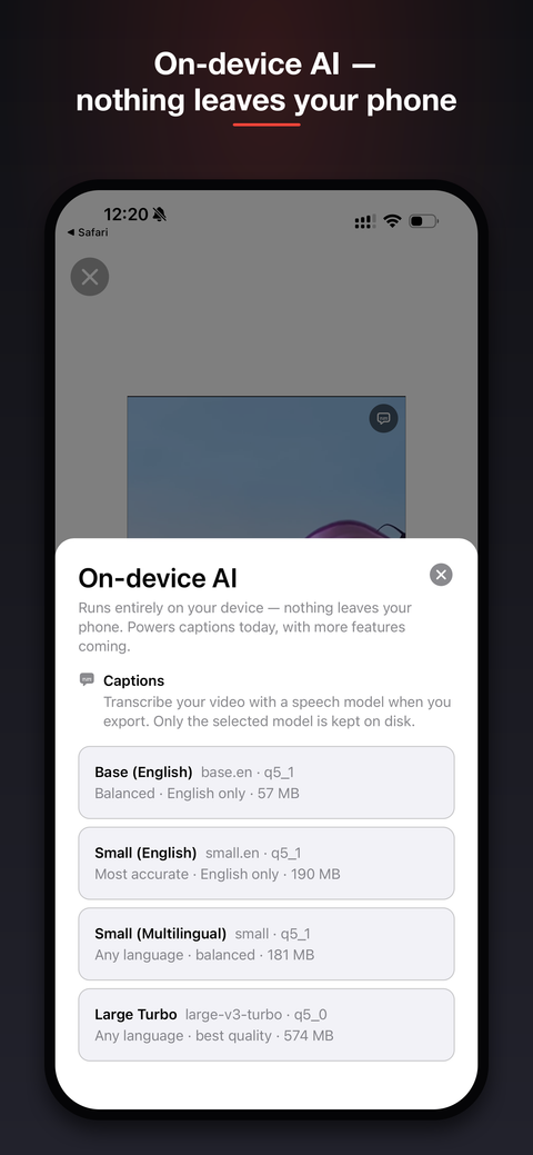 Pulse on-device AI models
